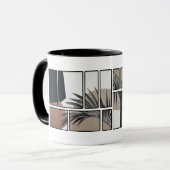 Abstract mug design マグカップ (正面左)