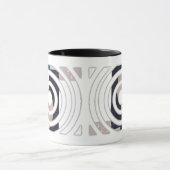 Abstract mug design マグカップ (中央)