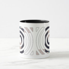 Abstract mug design マグカップ