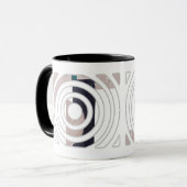 Abstract mug design マグカップ (正面左)