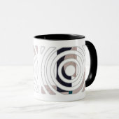 Abstract mug design マグカップ (正面右)