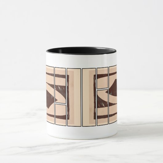 Abstract Mug design マグカップ (中央)