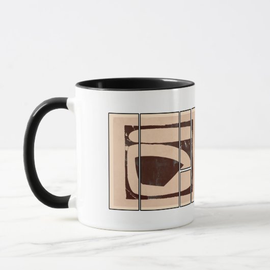 Abstract Mug design マグカップ (左)