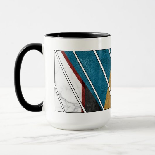 abstract mug design マグカップ (左)