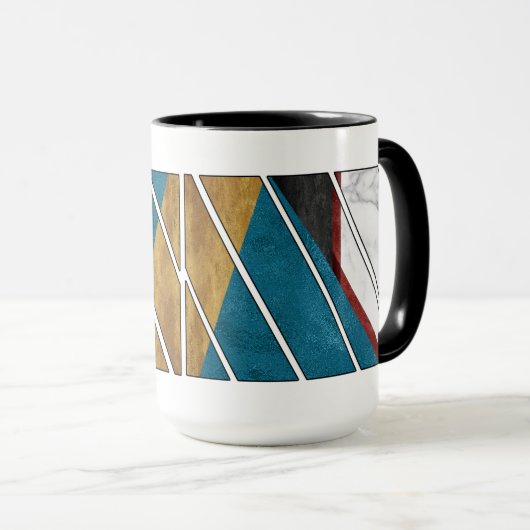 abstract mug design マグカップ (正面右)