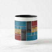 Abstract mug designs マグカップ (中央)