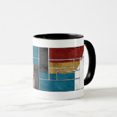 Abstract mug designs マグカップ (正面右)
