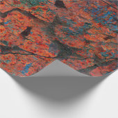 Abstract multicolor grunge background with abstrac ラッピングペーパー (角)