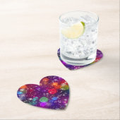 Abstract Multicolored Bokeh  ペーパーコースター (インサイチュ)