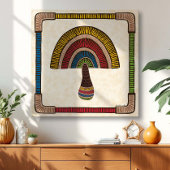 Abstract Mushroom キャンバスプリント