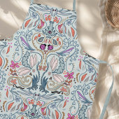 Abstract Nature Illustrated All-over Pattern エプロン