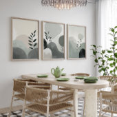 Abstract Nature Plant Minimalist Wall Art Set