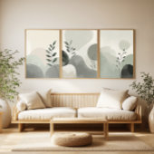 Abstract Nature Plant Minimalist Wall Art Set