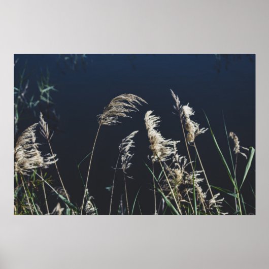 Abstract Nature Wall Art – Modern Landscape ポスター (正面)