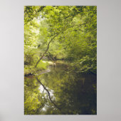 Abstract Nature Wall Art – Modern Landscape Poster ポスター (正面)
