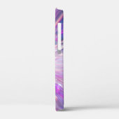 Abstract Neon Pink and Blue Energy Blast Graphic Case-Mate iPhoneケース (裏面 / 左)
