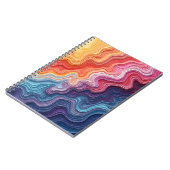 Abstract Notebook colorful ノートブック (左側)