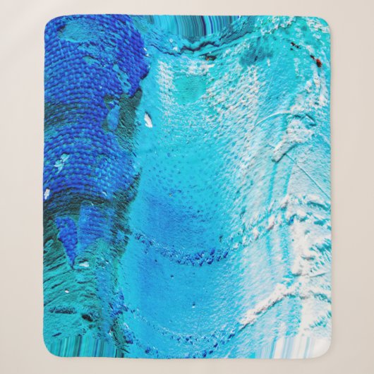 Abstract oil paint texture on canvas, background. シェルパブランケット (正面)