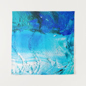 Abstract oil paint texture on canvas, background.  タペストリー (正面(横))