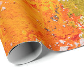 abstract oil paint texture on canvas, backgroundba ラッピングペーパー (ロールコーナー)