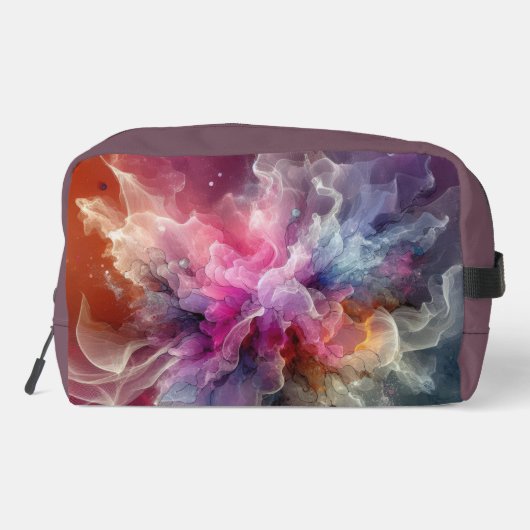 Abstract Old Rose Floral Cloud Landscape ドップキット (裏面)