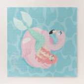 Abstract Ombre Holographic Pineapple ジグソーパズル (横)