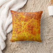 Abstract orange background texture concrete wall,  クッション (ブランケット)