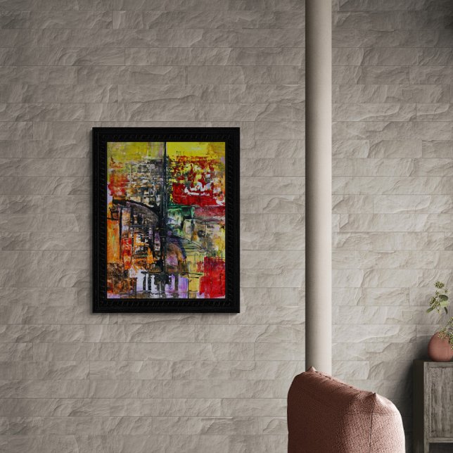 Abstract Original Art メタルプリント (クリエイターアップロード済み)