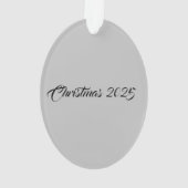 Abstract Ornament with Gray Back オーナメント (裏面)