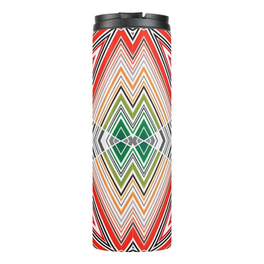 Abstract ornamental lined striped sealmess pattern タンブラー (裏面)