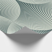 Abstract ornate geometric petals grid background. ラッピングペーパー (角)