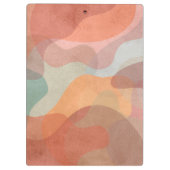 Abstract Overlapping Pastel Blobs Background クリップボード (裏面)