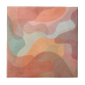 Abstract Overlapping Pastel Blobs Background タイル (正面)