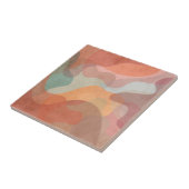 Abstract Overlapping Pastel Blobs Background タイル (側面)