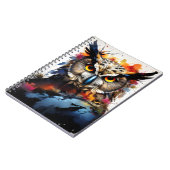Abstract Owl | Notebook Journal ノートブック (左側)