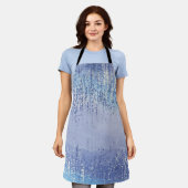 Abstract Paint Splatter Apron エプロン (着用した状態)