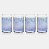 Abstract Paint Splatter Drinking Glass ガラス缶 (裏面)