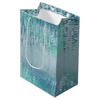 Abstract Paint Splatter Gift Bags ミディアムペーパーバッグ