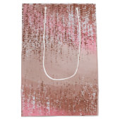 Abstract Paint Splatter Gift Bags ミディアムペーパーバッグ (裏面)