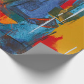 Abstract painting ラッピングペーパー (角)