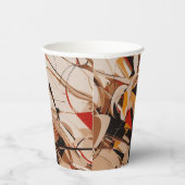 Abstract painting 紙コップ (右)