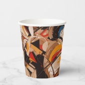 Abstract painting 紙コップ (正面)