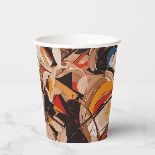 Abstract painting 紙コップ (正面)