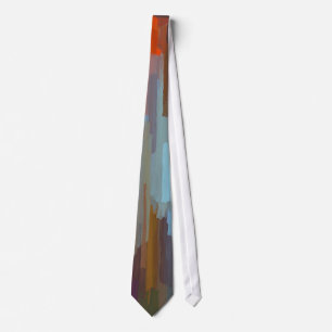 Abstract Painting Dynamic Colors #78 ネクタイ