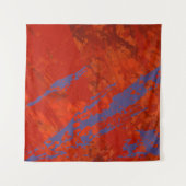 Abstract painting. Ink handmade image. Modern arti タペストリー (正面)