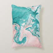 Abstract painting. Modern artwork. Marble effect p アクセントクッション (正面(垂直))