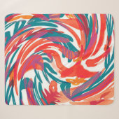 Abstract painting texture. Art wallpaper. Simple d シェルパブランケット (正面(横))