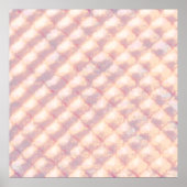 Abstract pastel glowing quatrefoil pattern ポスター (正面)