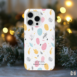 Abstract Pastel Nature - Minimalist Boho Pattern iPhone 15 Pro Maxケース
