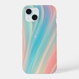 Abstract Pastel Radiance Phone Case iPhone 15ケース
